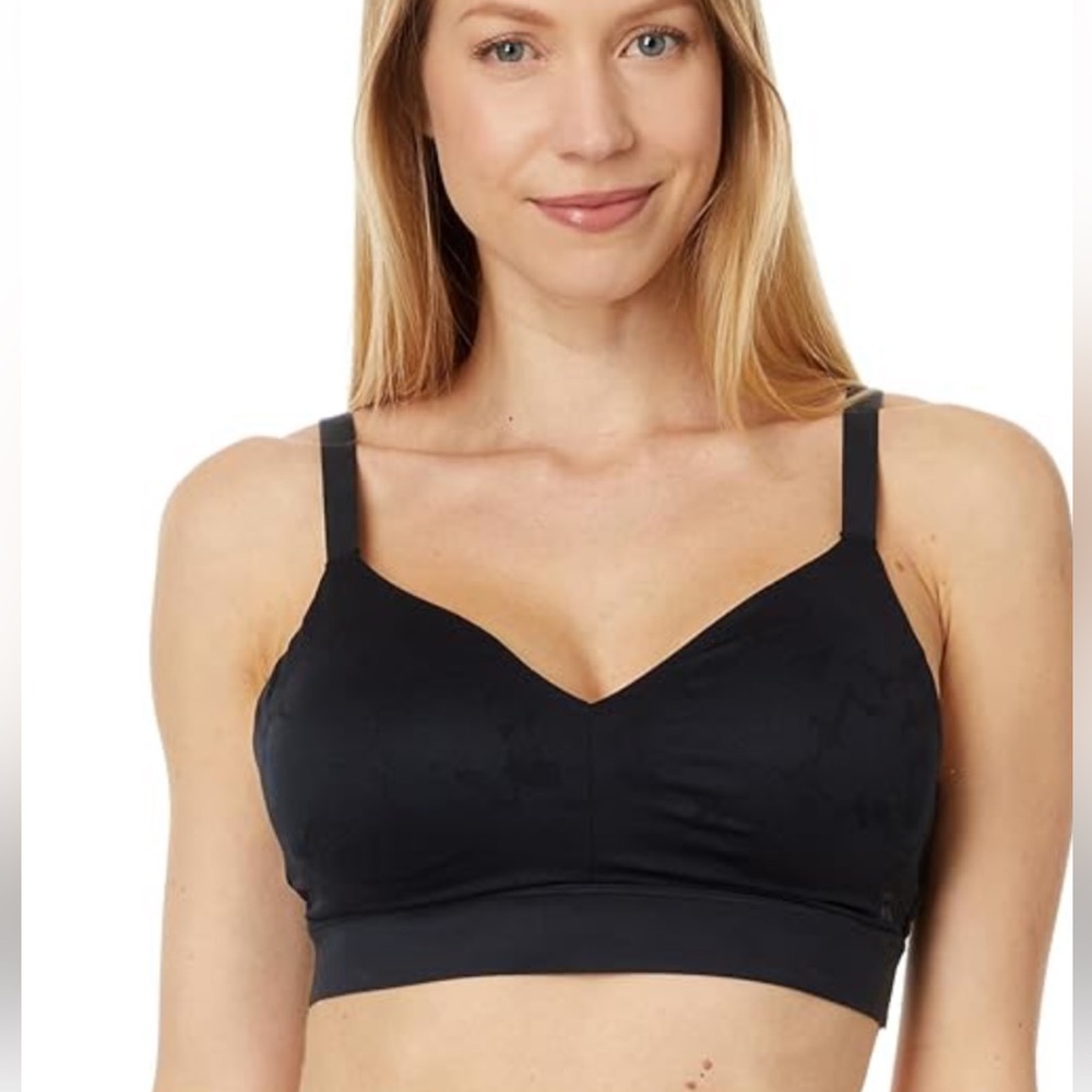 Tommy John Second Skin Lace Triangle Bralette in black Size S (A-C) gently used